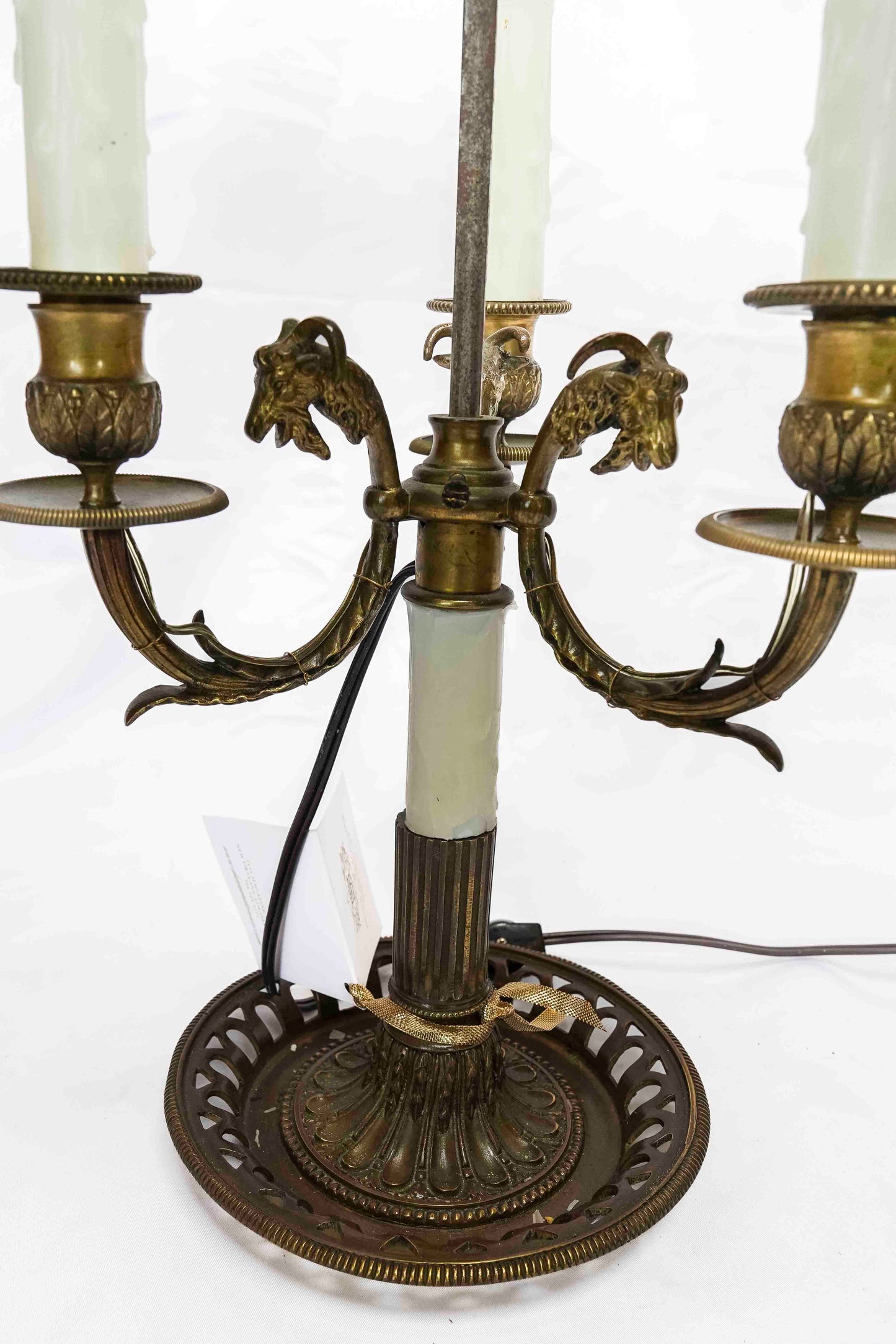 English Tole Bouillotte Lamp