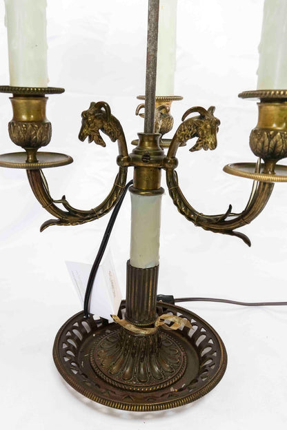 English Tole Bouillotte Lamp