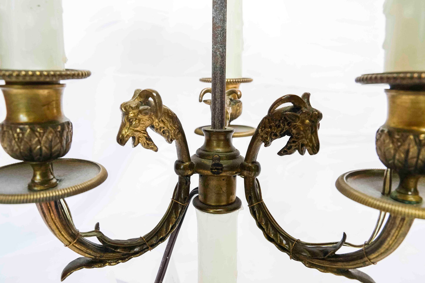English Tole Bouillotte Lamp
