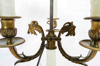 English Tole Bouillotte Lamp