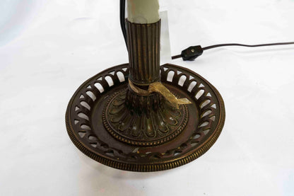 English Tole Bouillotte Lamp