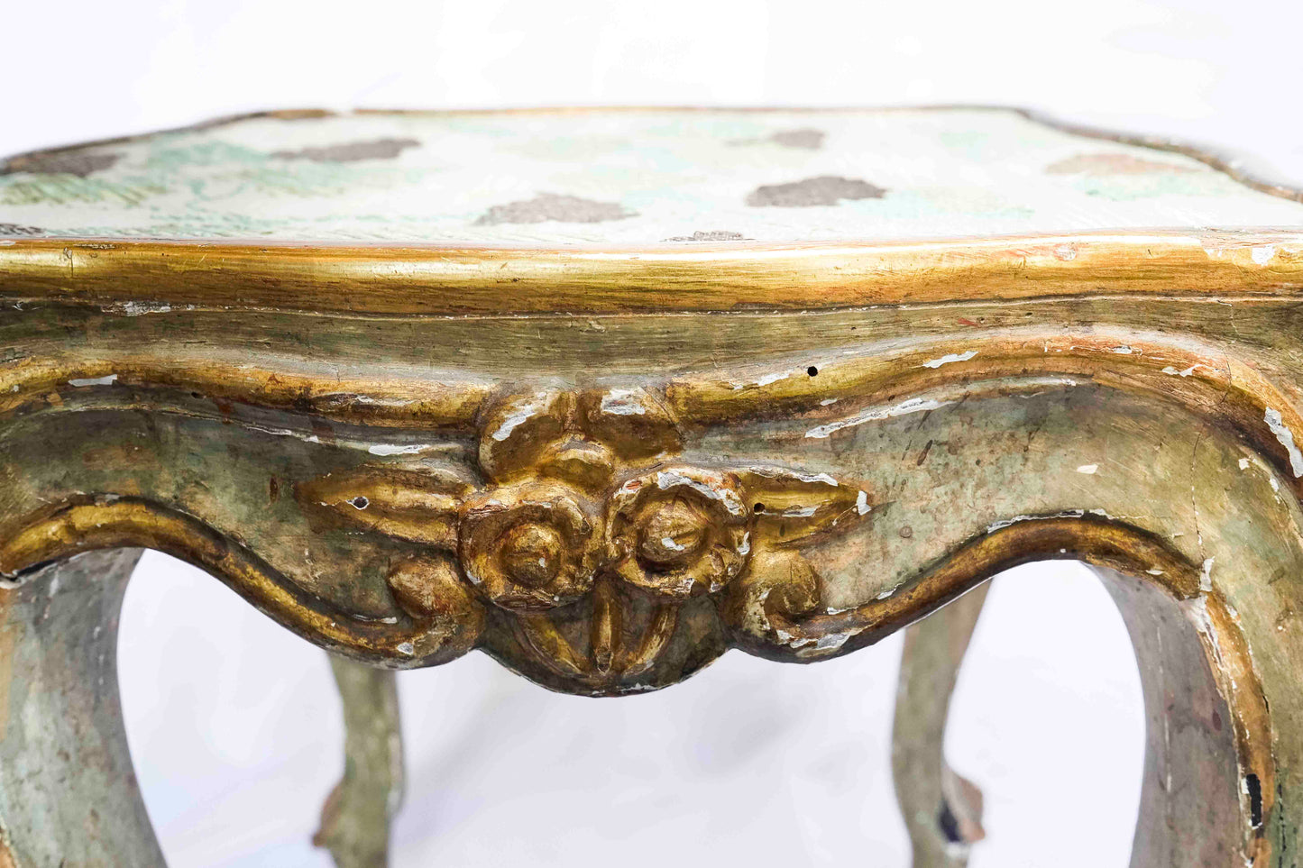 18th Century Painted Stool