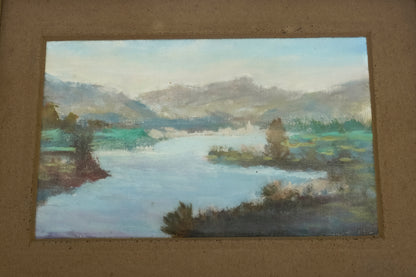Italian Landscape River Scene
