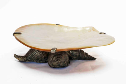 Caviar Server Mother of Pearl and Silverplate