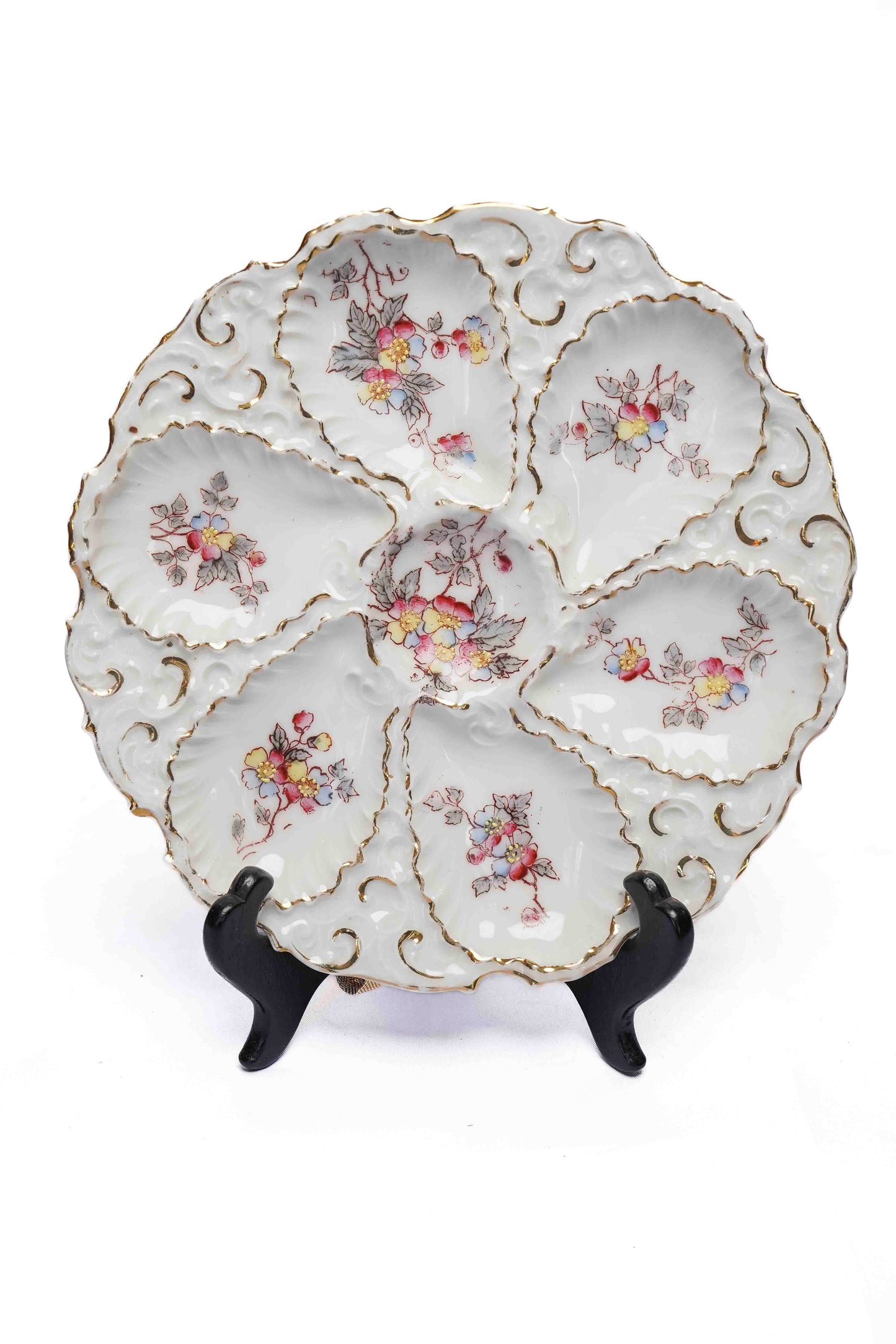 German Porcelain Oyster Plate