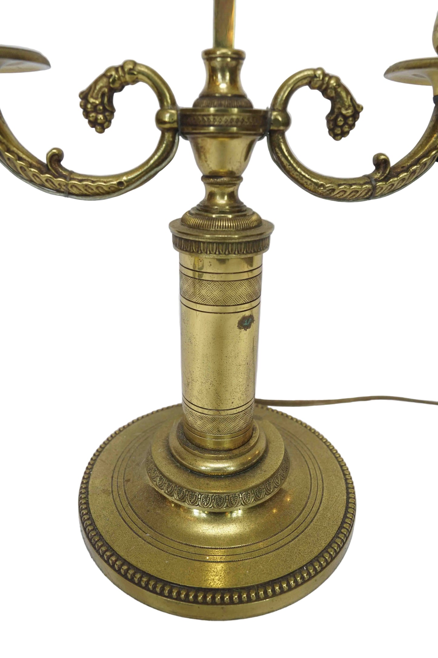 Empire Style Bouillotte Lamp