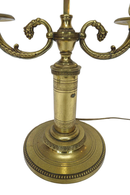 Empire Style Bouillotte Lamp