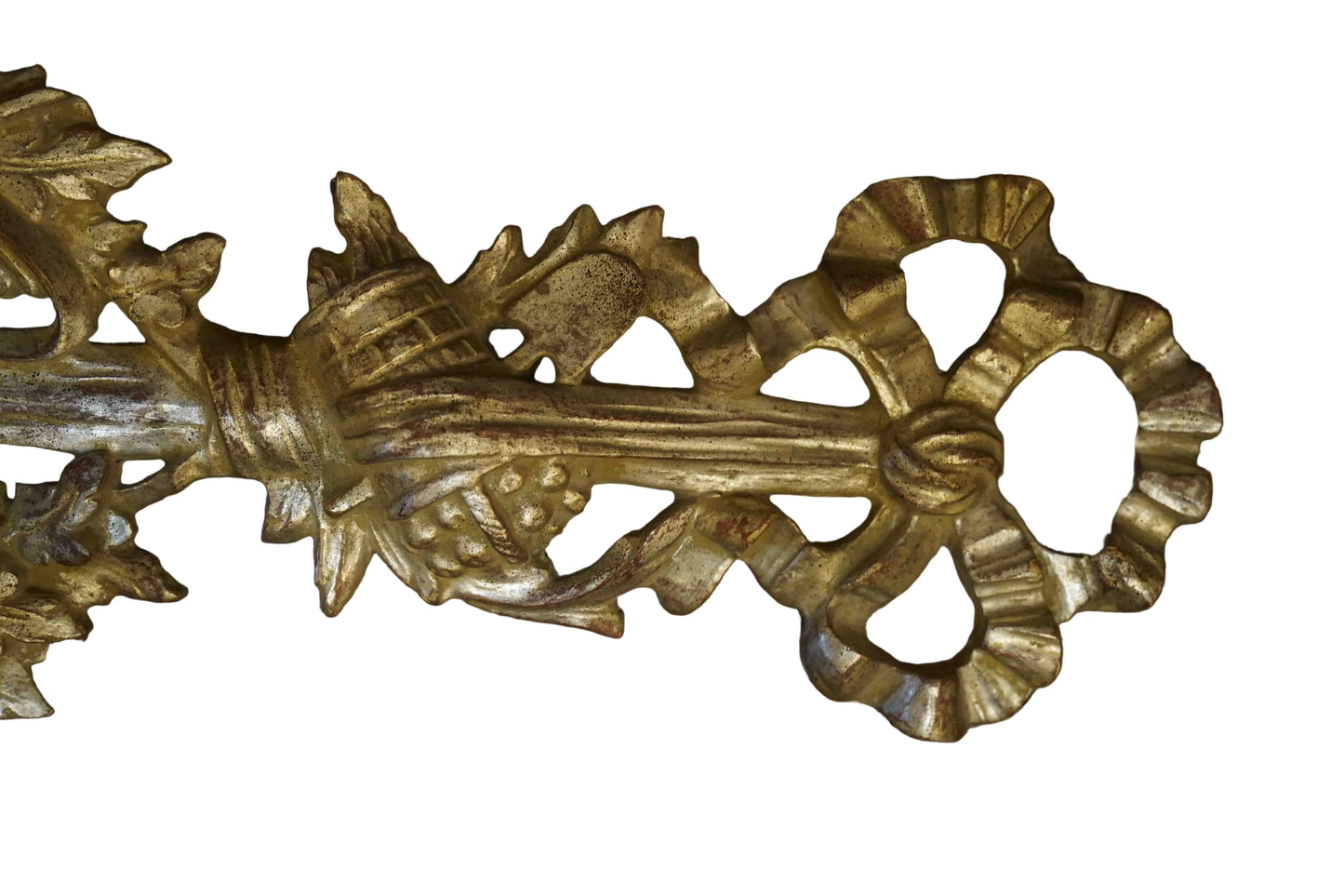 Italian Silver Gilt Mid Century Sconce