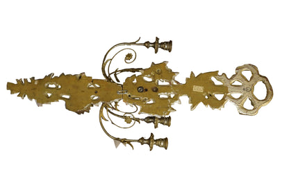 Italian Silver Gilt Mid Century Sconce