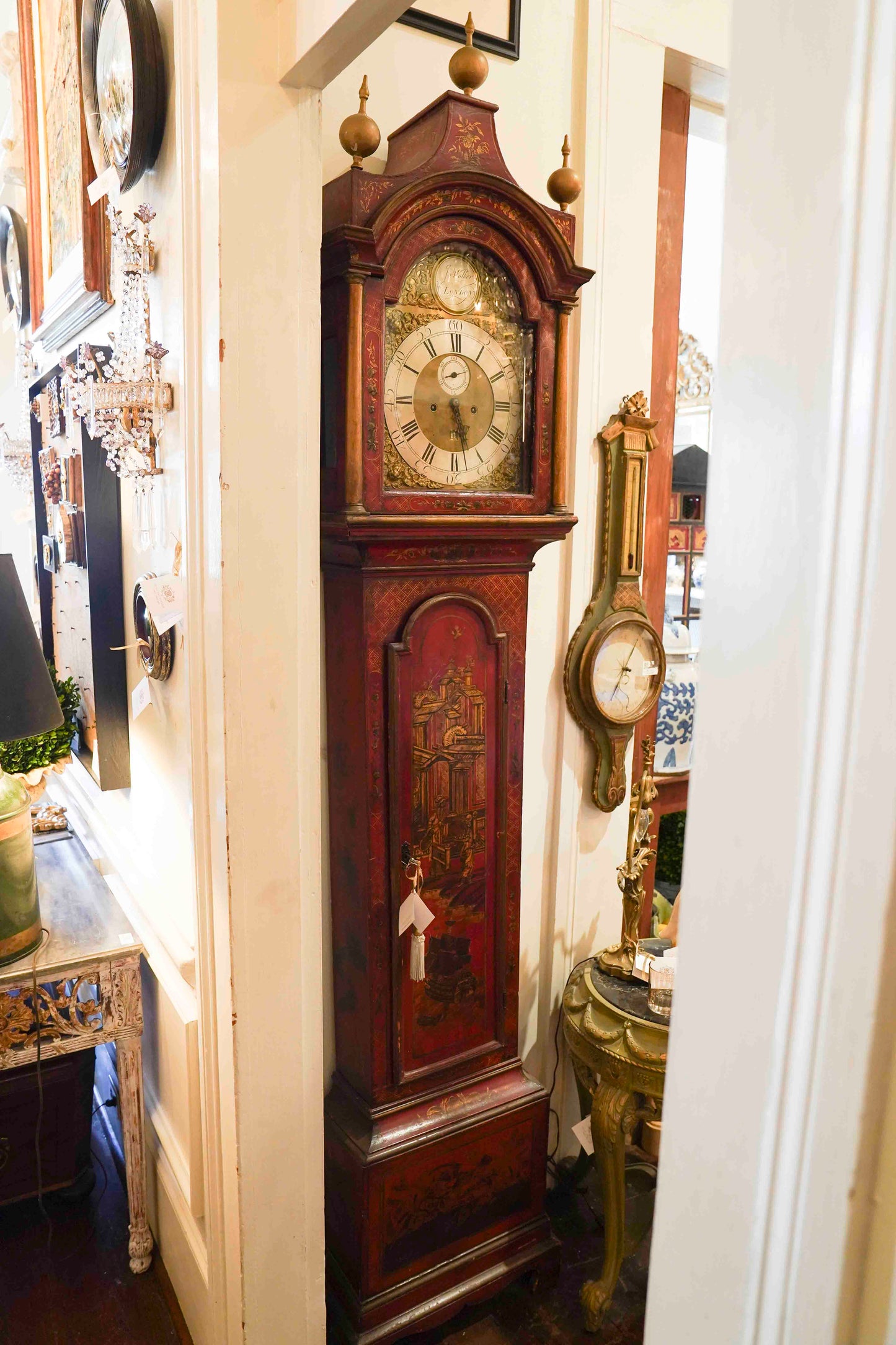 18th Century English Tall Case Clock