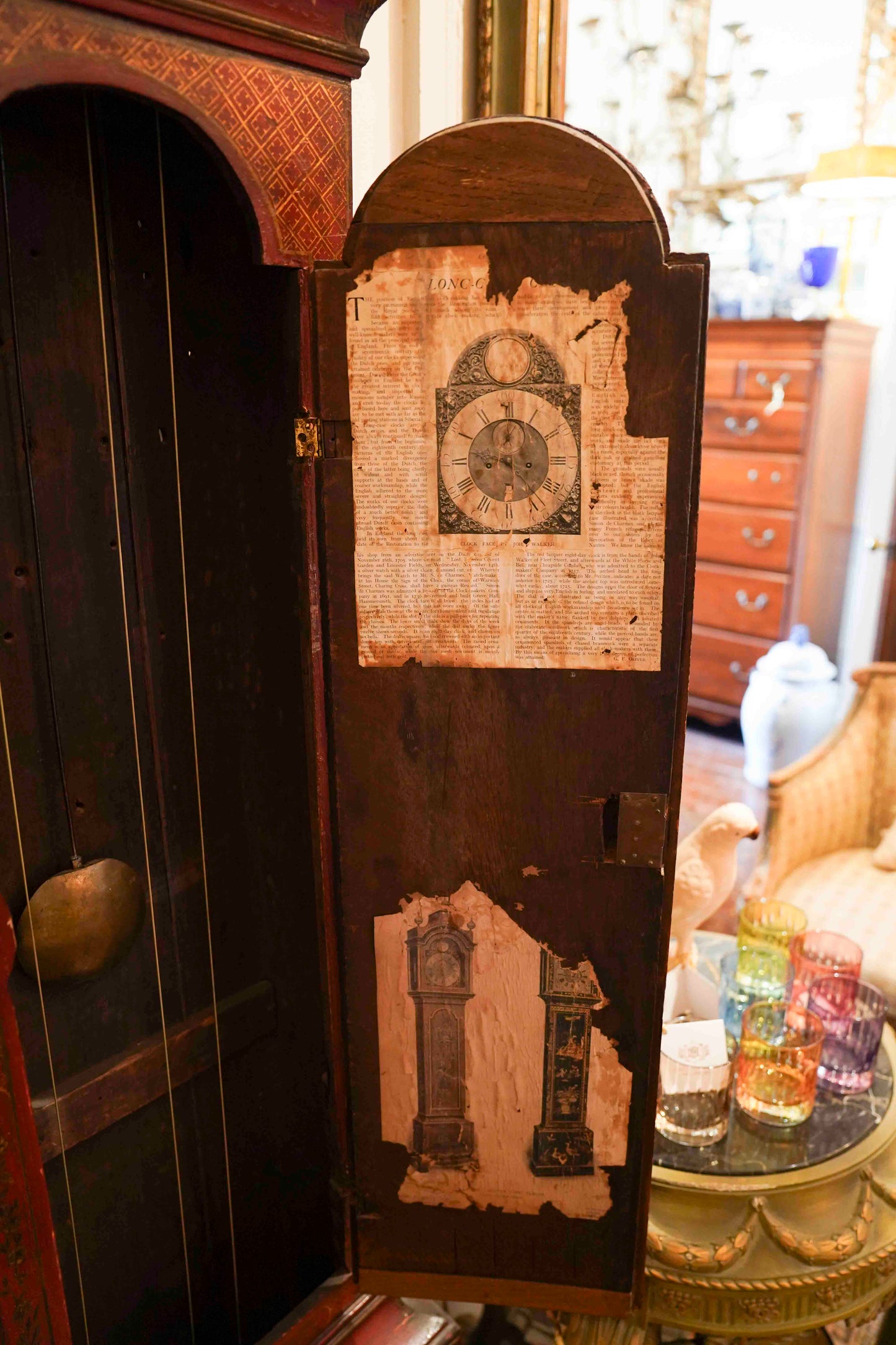 18th Century English Tall Case Clock