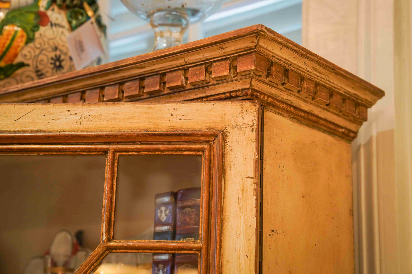 19th Century Italian Painted Secretary