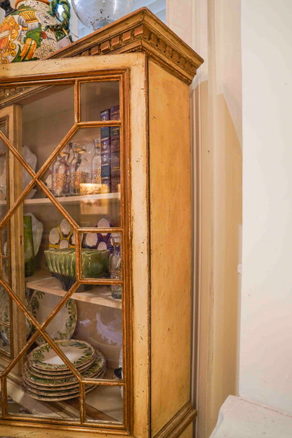 19th Century Italian Painted Secretary