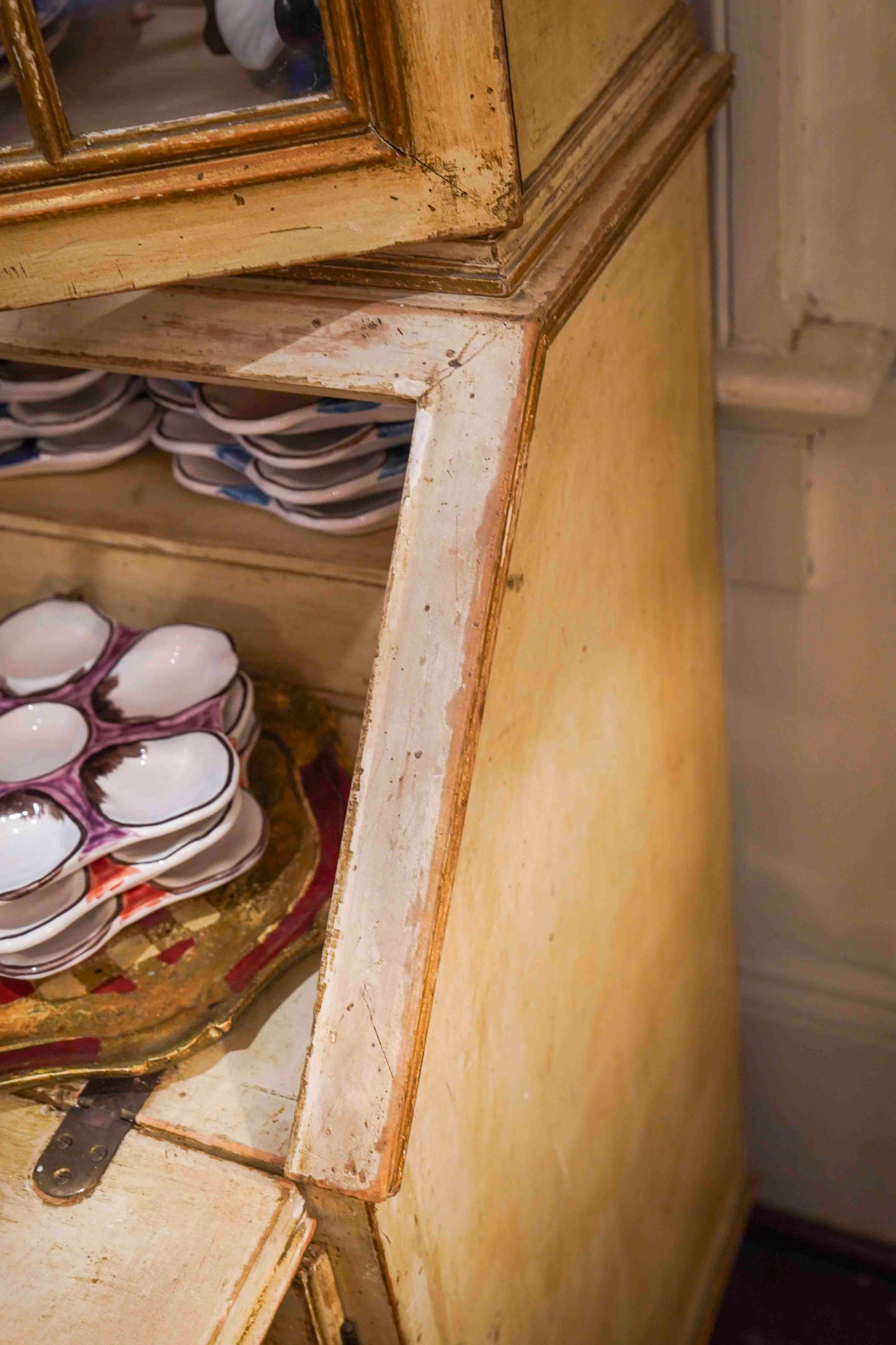 19th Century Italian Painted Secretary