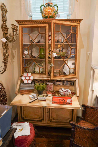 19th Century Italian Painted Secretary