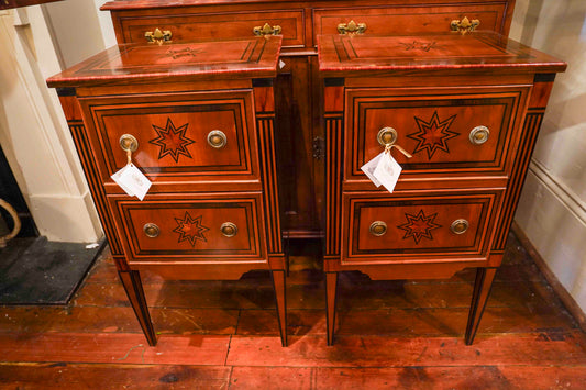 19th Century Italian Nightstands Pair
