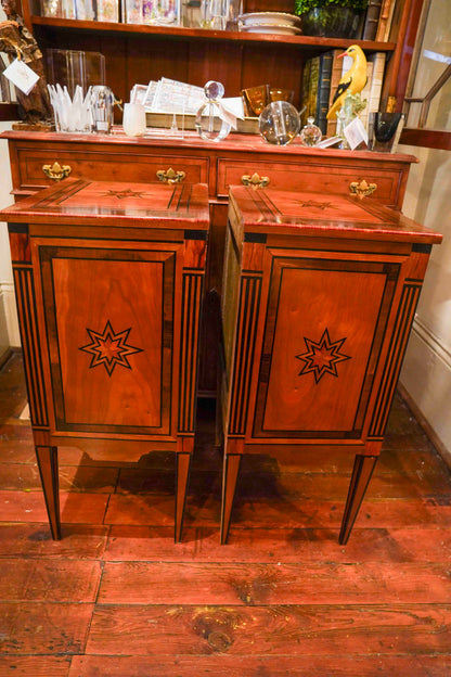 19th Century Italian Nightstands Pair