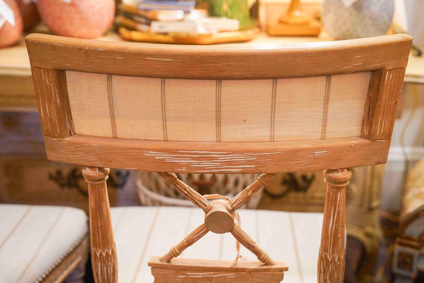 Directoire Style Chairs Pair