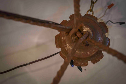 French Wrought Iron Chandelier