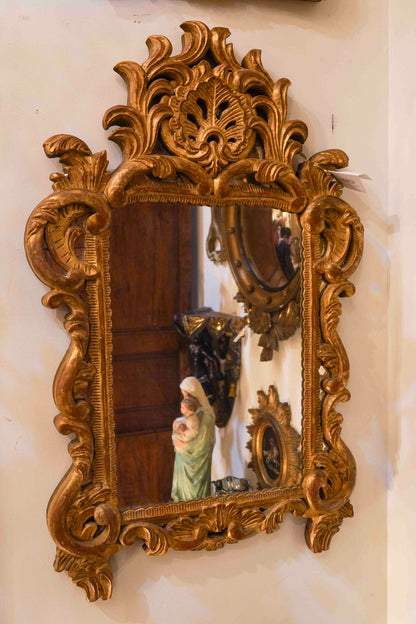 19th Century French Regence Giltwood Mirror