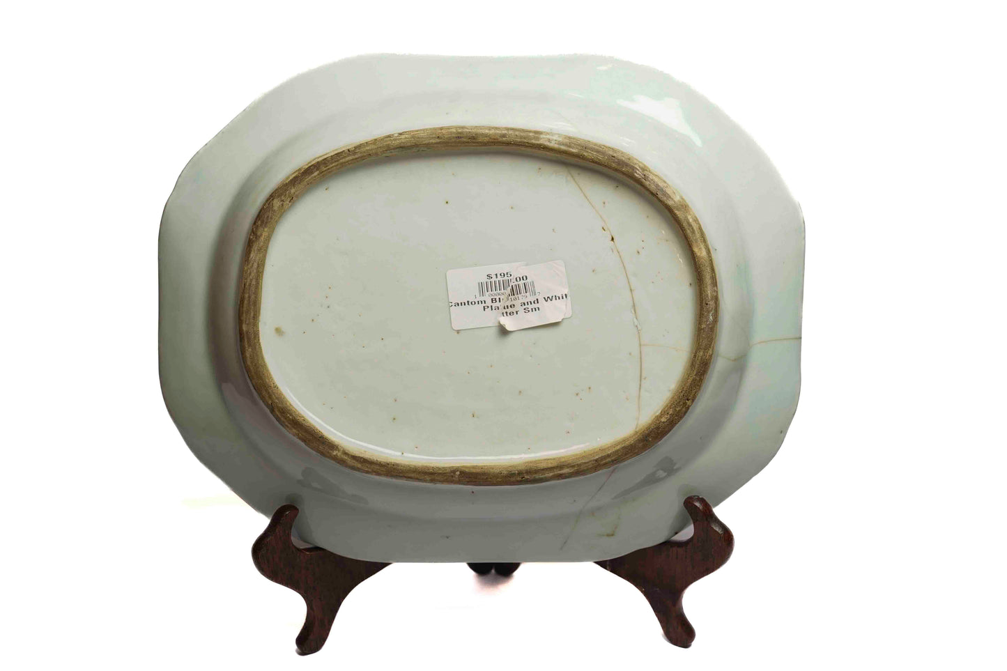 Cantom Blue and White Platter