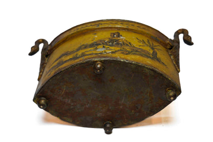 Antique Tole Egg Server