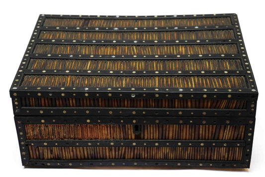 Quill Box with Ivory Inlay