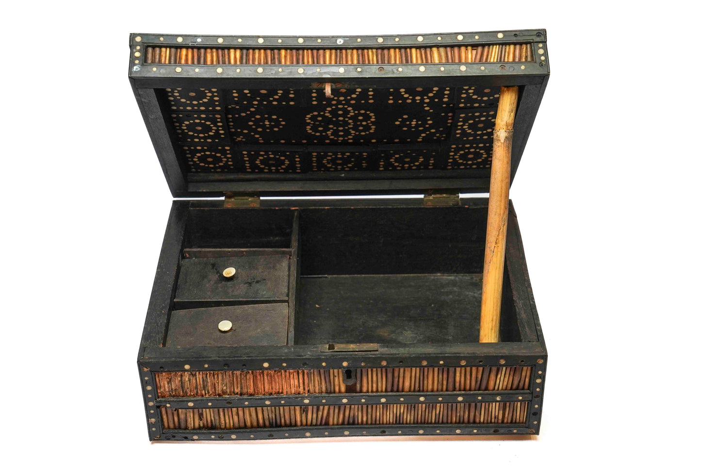 Quill Box with Ivory Inlay
