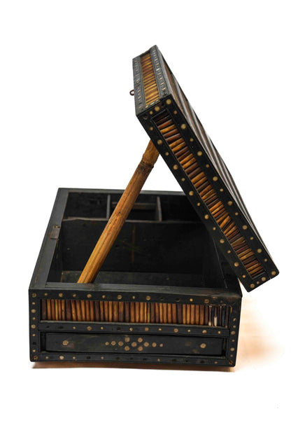Quill Box with Ivory Inlay