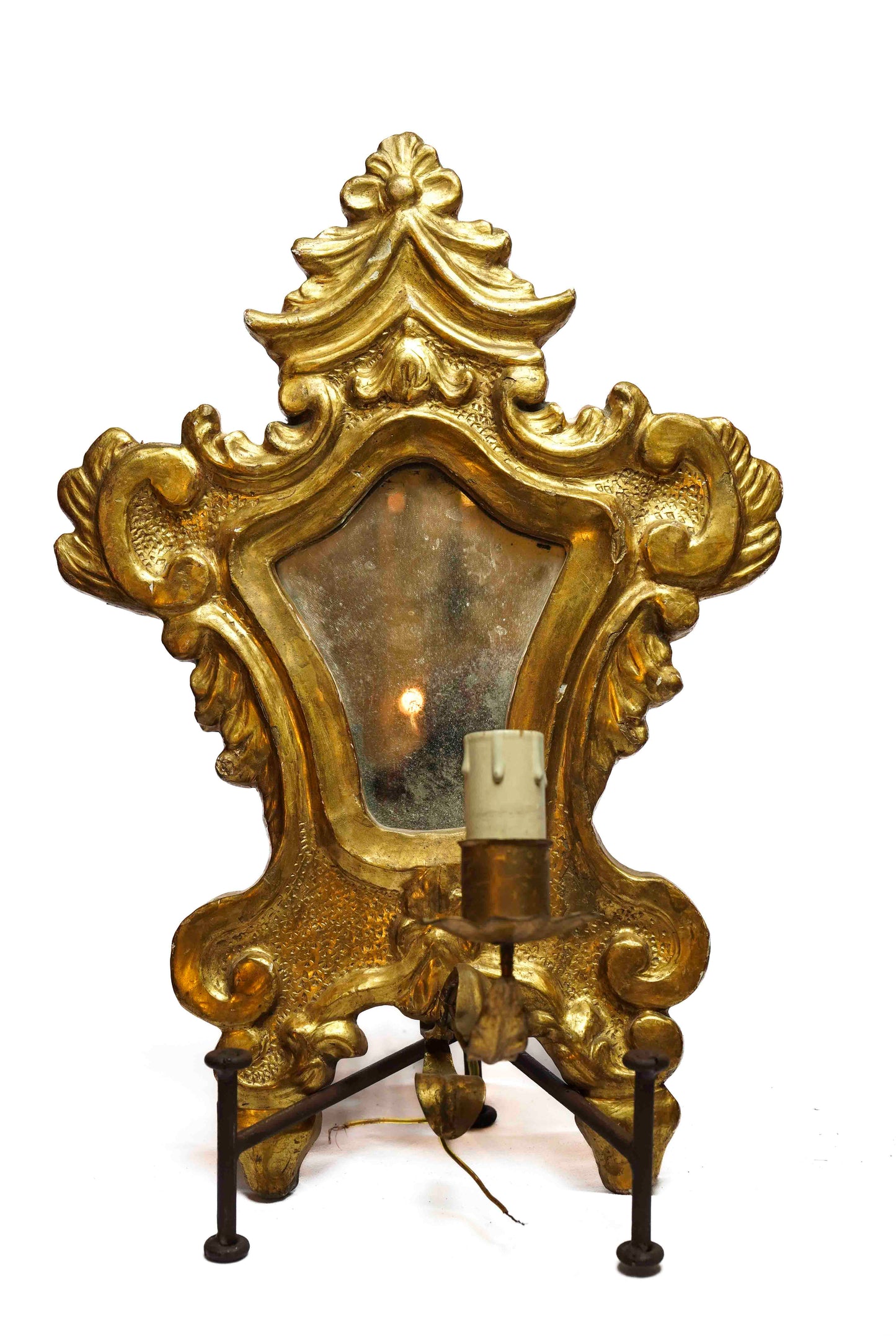 18th Century French Mirrored Sconce Pair