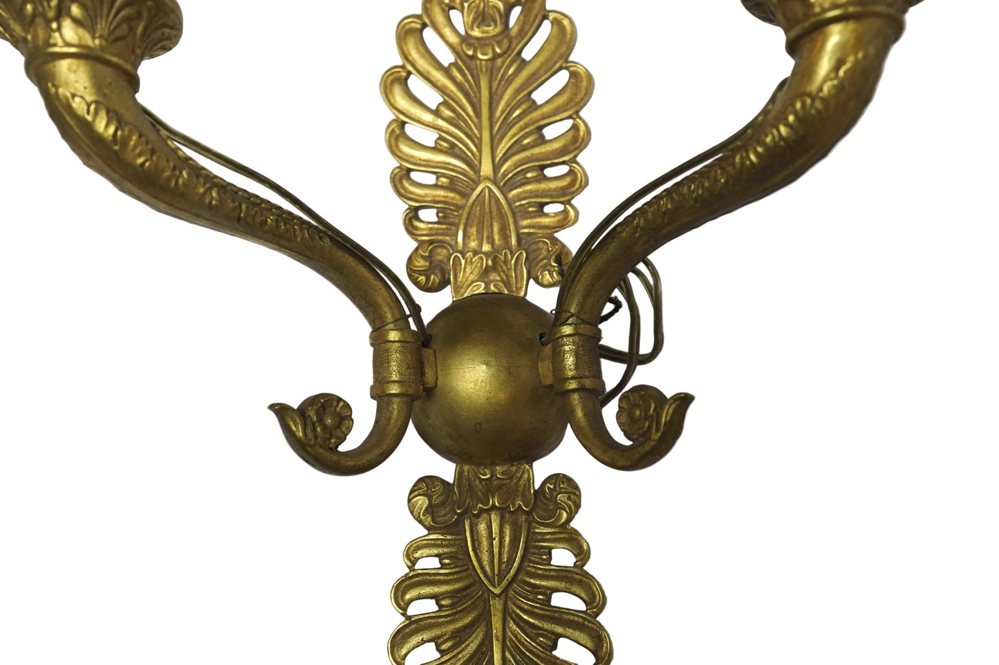 Antique Empire Sconces Pair