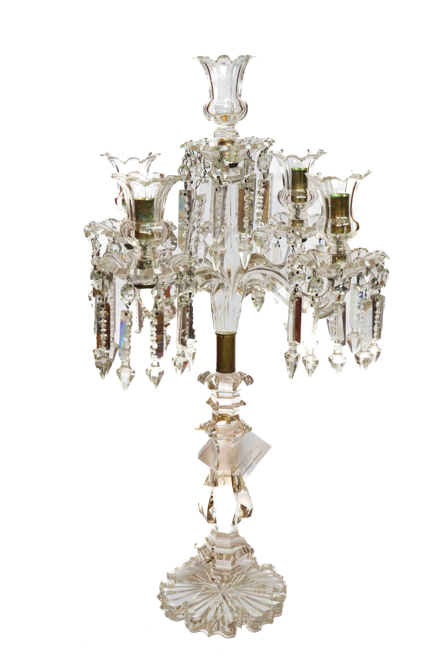 Baccarat Crystal Candelabra