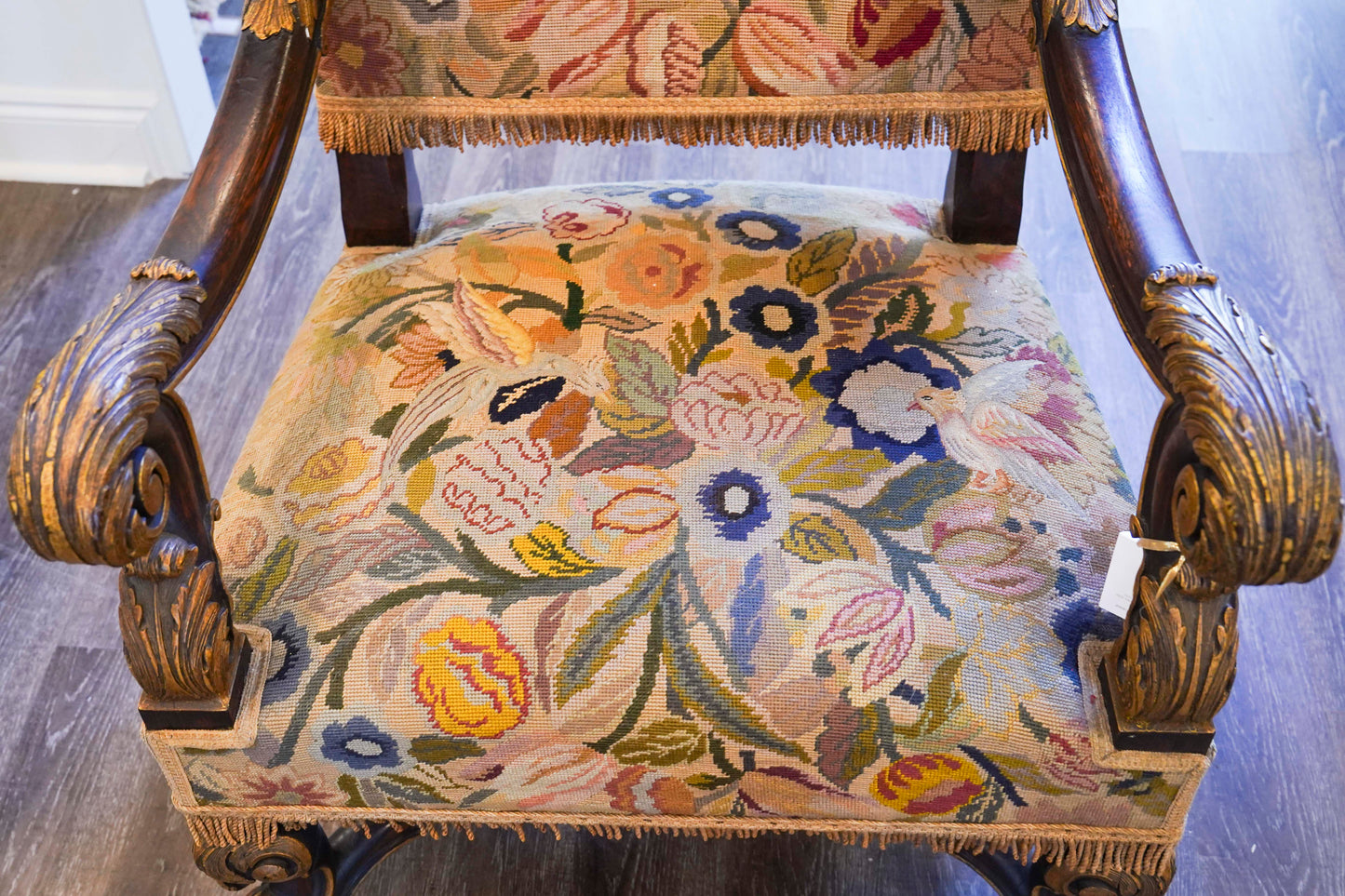 Continental Carved Chair