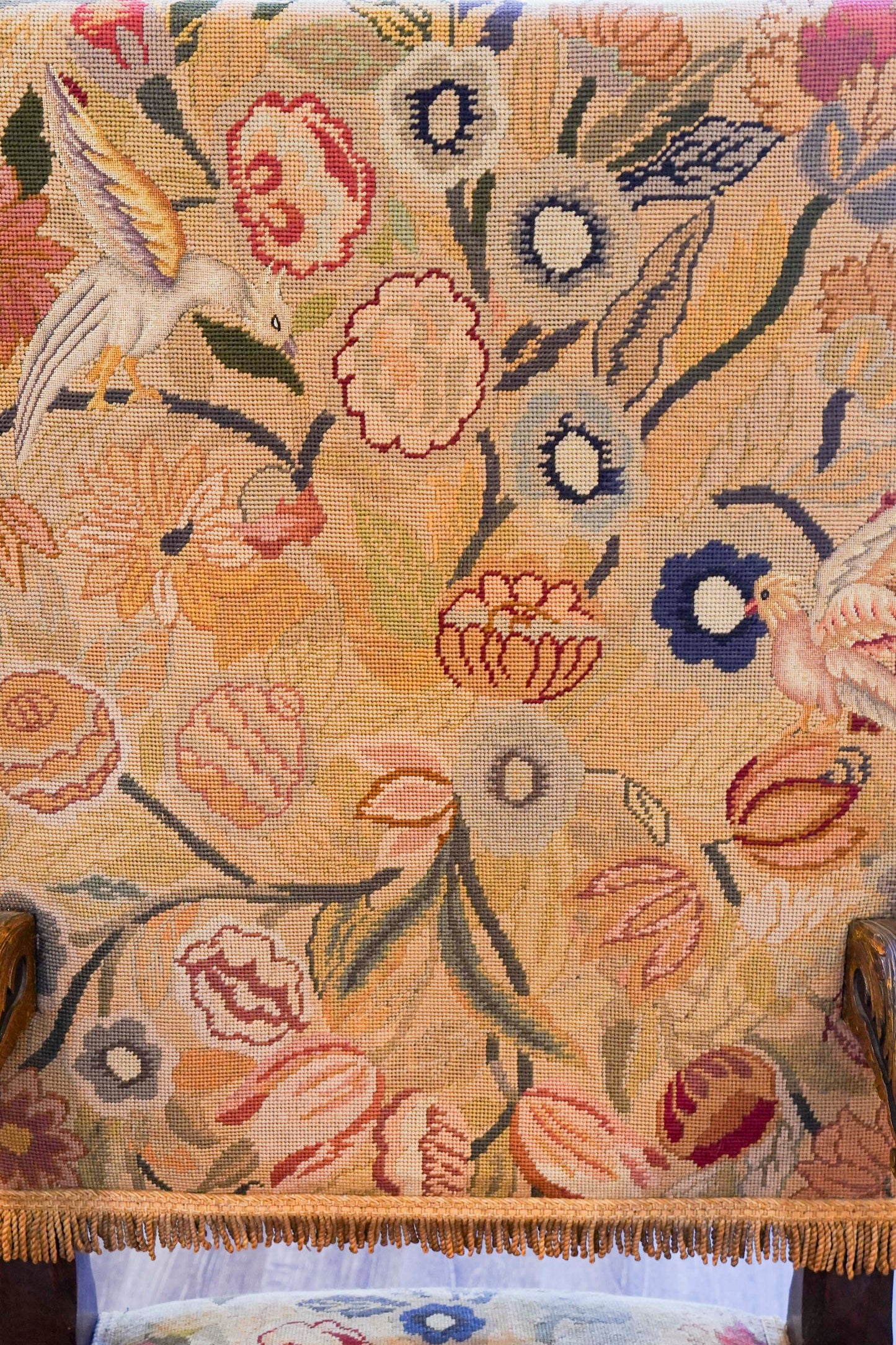 Continental Carved Chair