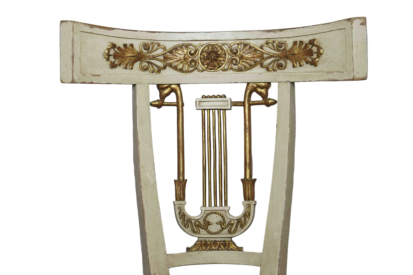 Italian Painted Klismos Chairs (Set of 4)