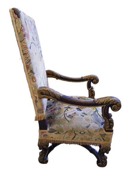 Continental Carved Chair