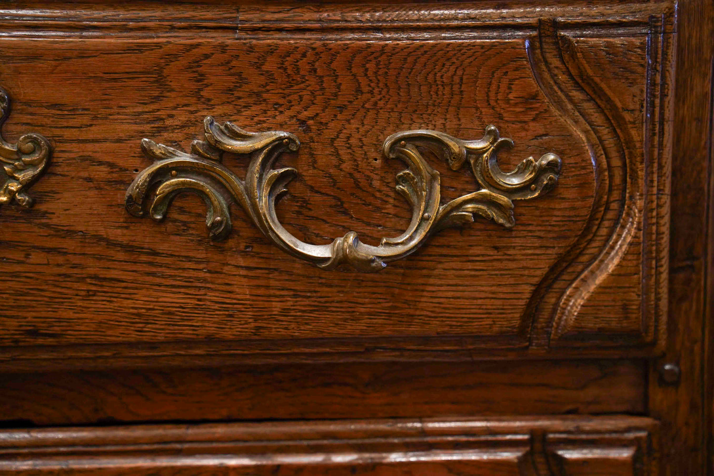 18th Century Louis XV Oak Commode