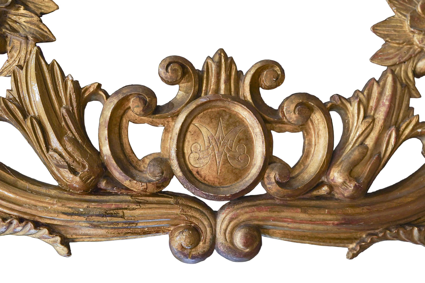 19th Century French Carved Giltwood Appliqué