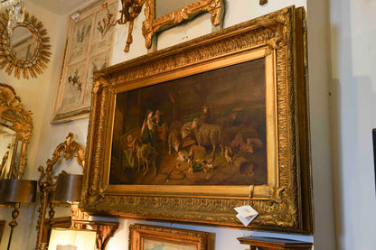 19th Century Bucolic Genre Painting
