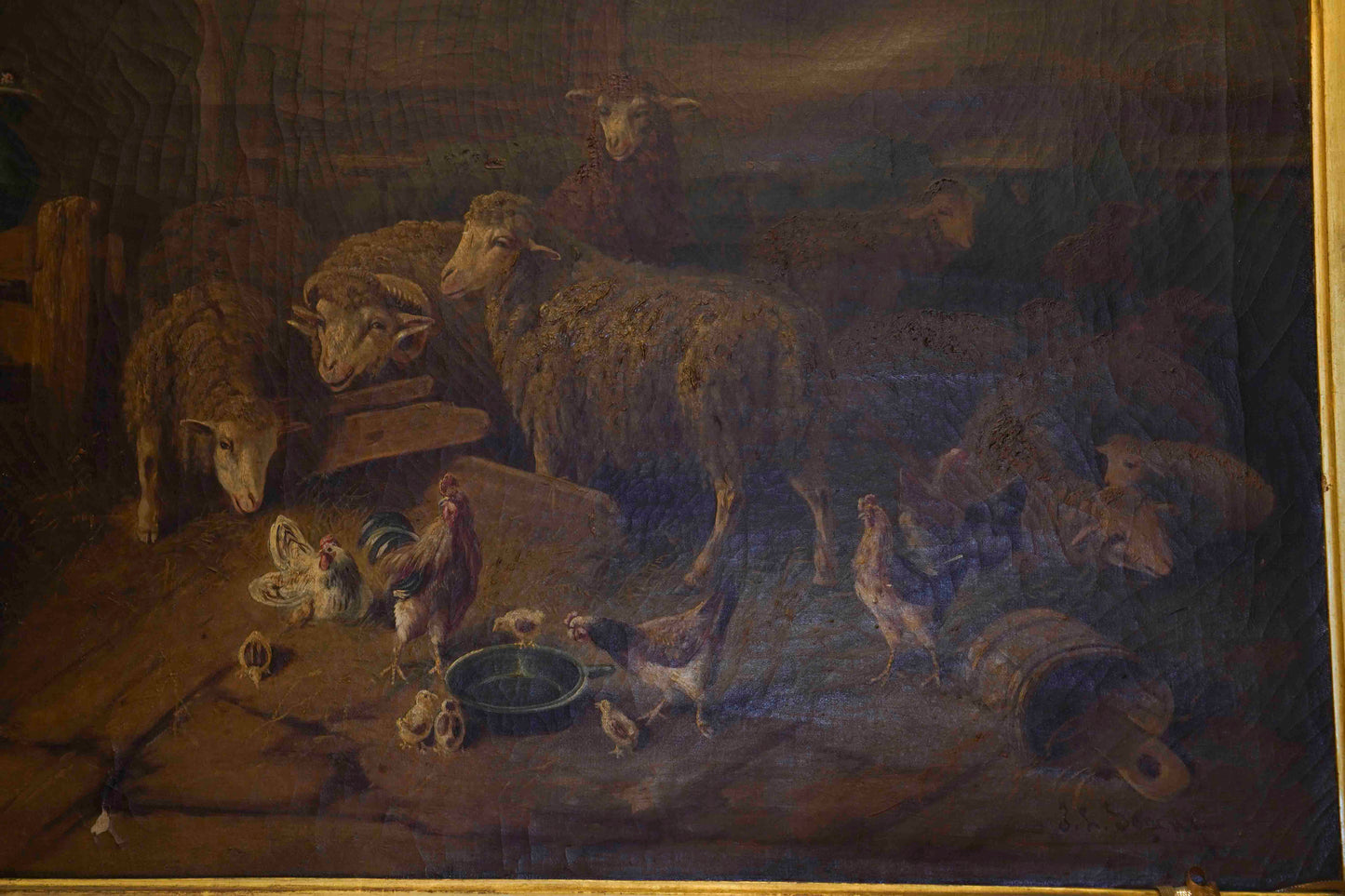 19th Century Bucolic Genre Painting