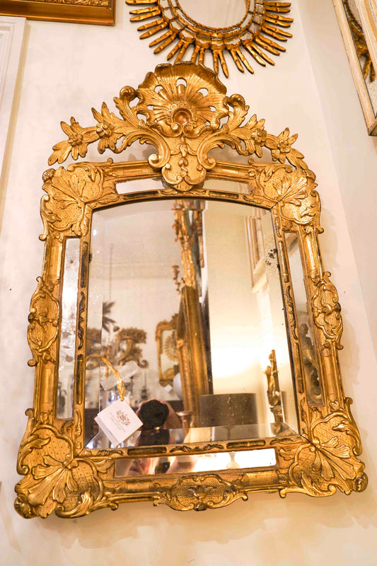 Louis XVI Gilt Mirror