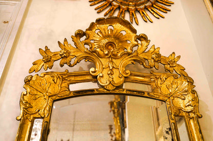 Louis XVI Gilt Mirror