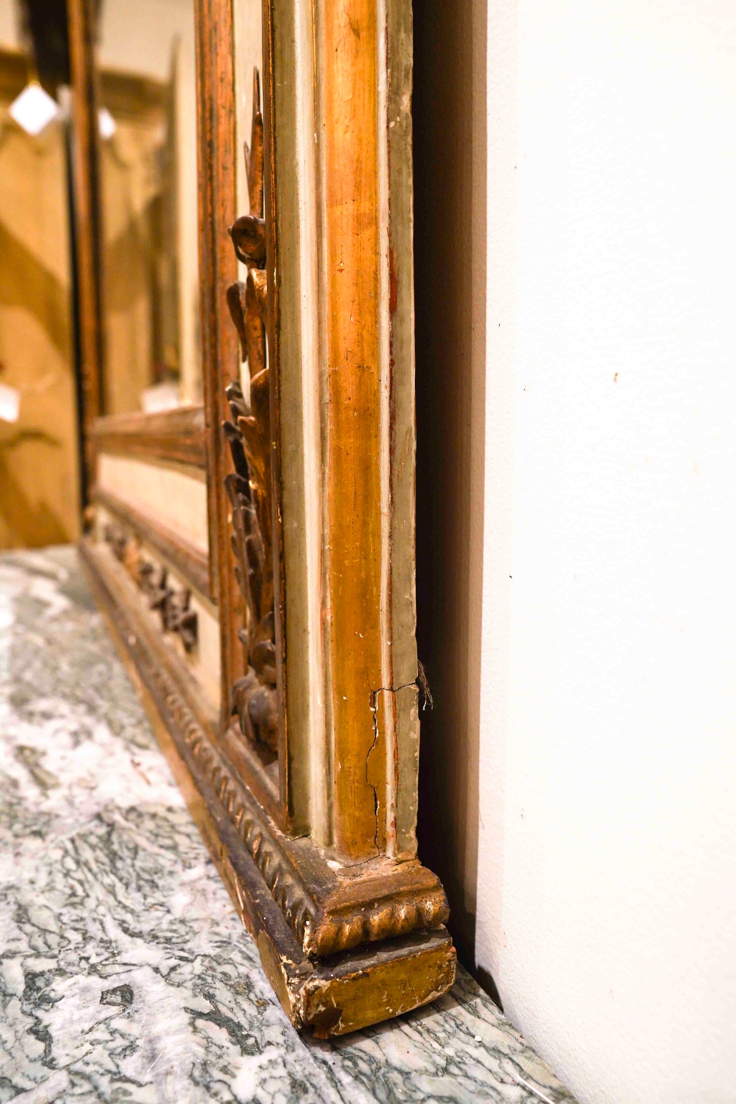 18th Century Italian Trumeau Mirror