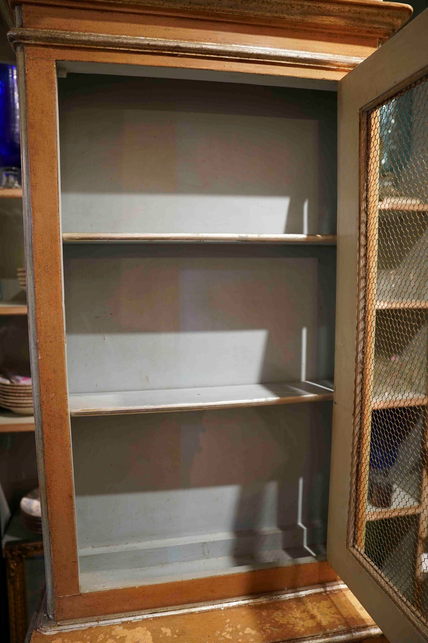 Italian Painted Bookcases Pair