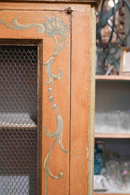 Italian Painted Bookcases Pair