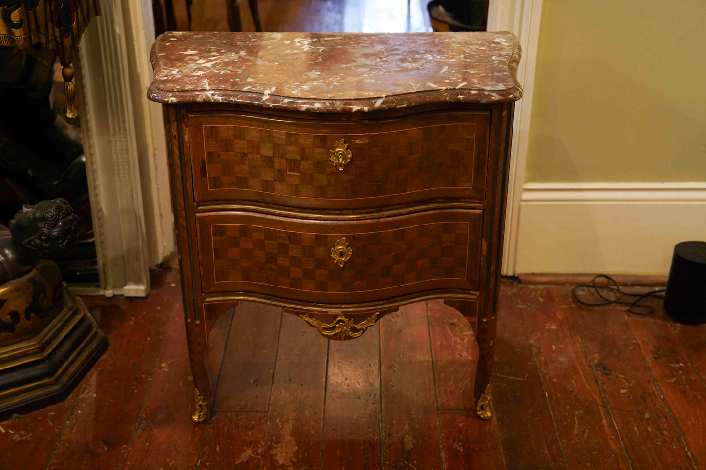 Louis XVI Marble Top Commode
