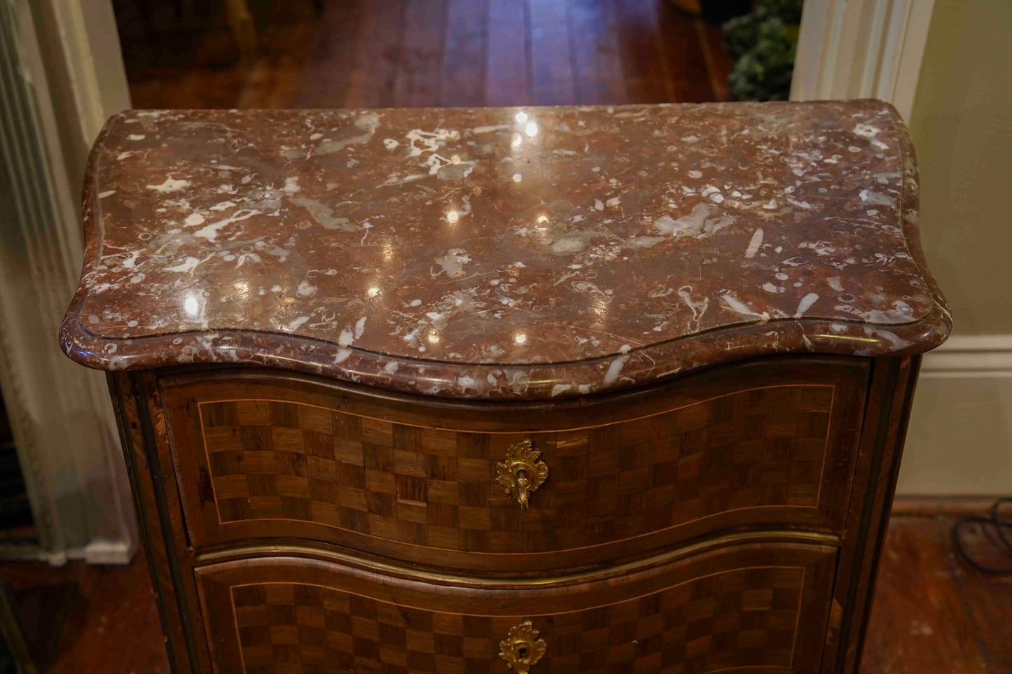Louis XVI Marble Top Commode