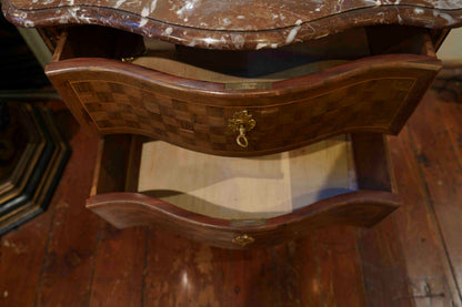 Louis XVI Marble Top Commode