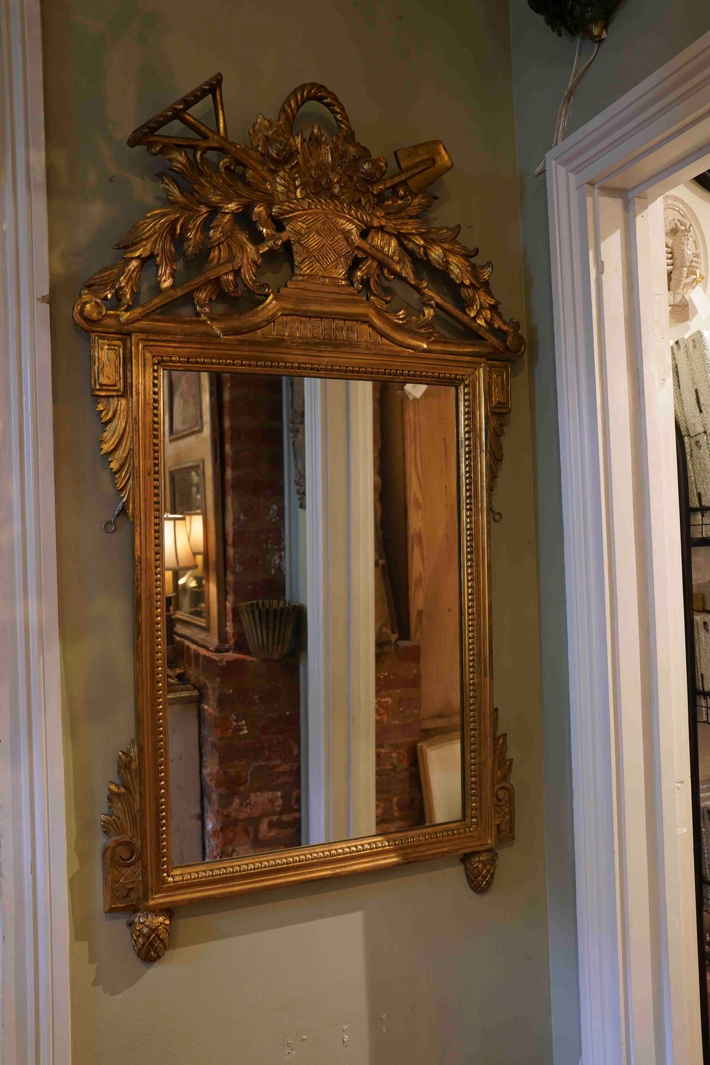 Italian Giltwood Mirror