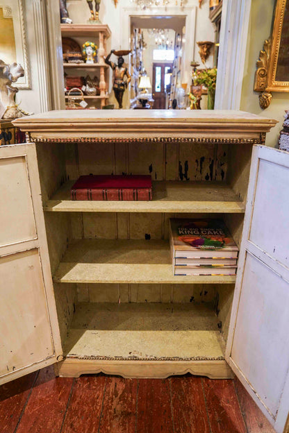 American Primitive Petite Painted Cabinet